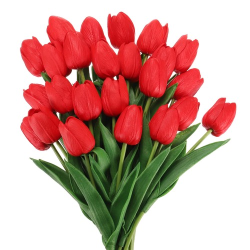 24stk gefälschte tulpen - gefälschte,