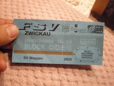 Ticket / Tageskarte   FSV