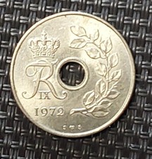 25 Öre 1972 Danmark Ore