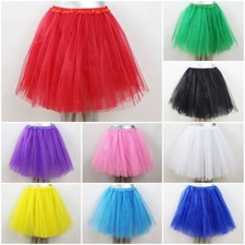 NEU Tütü Tutu Tüllrock Ballettrock 3-5 Lagen Ballettkleid Petticoat Ballett Rock