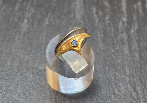 Modernist silber ring 925 - silber,