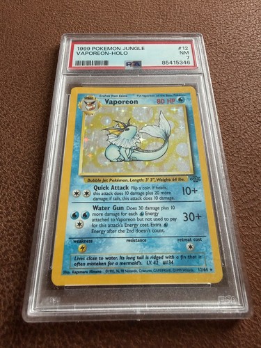 Pokemon vaporeon holo aquana - vaporeon,