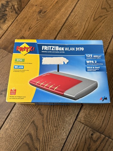 Fritz box wlan 3170 - fritz!box,