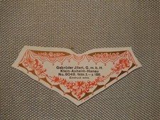 Vintage Label Wine Bottle Neck