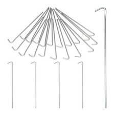 Zeltheringe 25er Set Zelthaken Bodenanker Stahl Heringe Bodenheringe Erdnägel