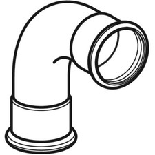 GE Mapress Edelstahl Bogen