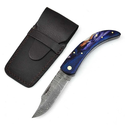 Damast taschenmesser - damast,