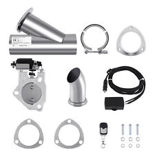 Edelstahl Klappenauspuff Komplett-Set  3"  76 mm Auspuffklappe ByPass