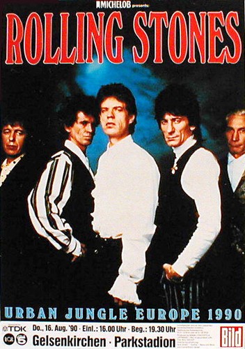 Rolling stones konzertplakat - rolling,