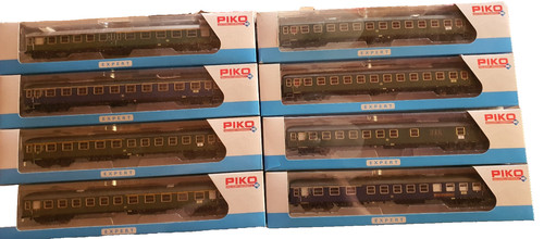 Piko schnellzugwagen set - piko, 1./2