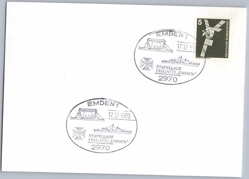 Emden 1980 stapellauf fregatte - emden,