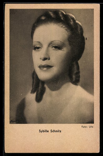 Schauspielerin sybille schmitz - schauspielerin,