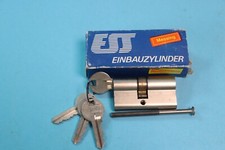 EINBAUSICHERUNG  MIT 4 SCHLÜSSELN NEU OVP VEB ZYLINDERSCHLOSS POTSDAM