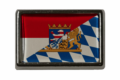 Pin hessen bayern - hessen-bayern, flaggenpin