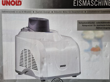 UNOLD  Eismaschine Modell 8875; neu-unbenutzt; Weiß/grau