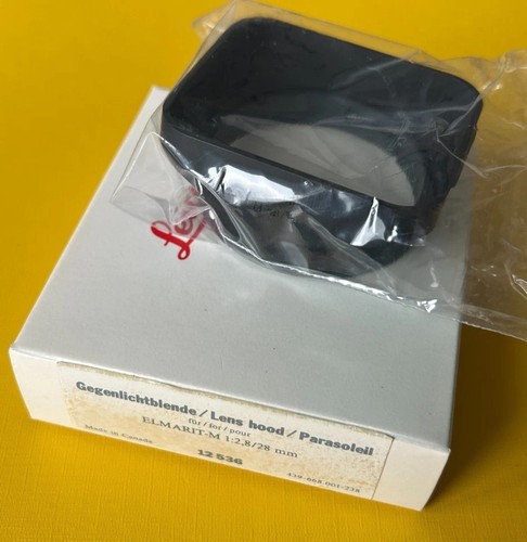 Leica lens hood - leica,