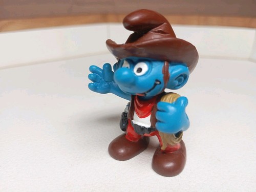 Schleich cowboy schlumpf lasso - cowboy,
