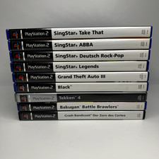 Playstation 2 Spiele Auswahl - Singstar/ GTA/ Tekken/ uvm...
