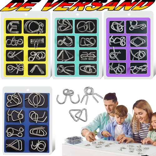 Metalldraht puzzle stk - metalldraht,