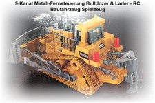 9-Kanal RC Metall Bulldozer