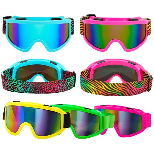 Party skibrille apres ski - party, neon
