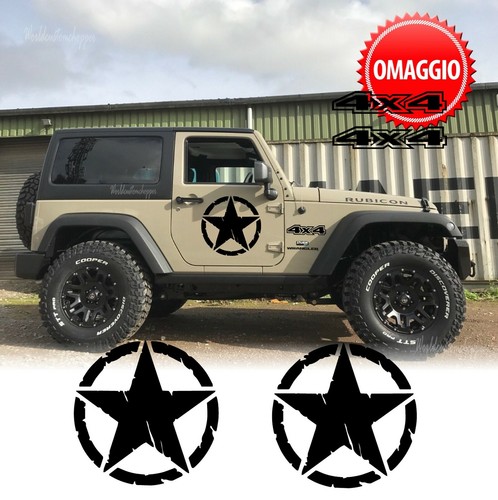 Offroad aufkleber stern - 4,