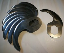 8 Kuttermesser SSM100 für Alex 100L oder Rex 100L