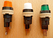 RAFI Signallampen, Leuchtmelder, Kontrolleuchten BA9s orange/weiß/grün