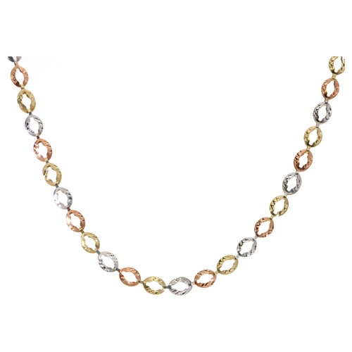 Damen kette collierecht gold - kette,