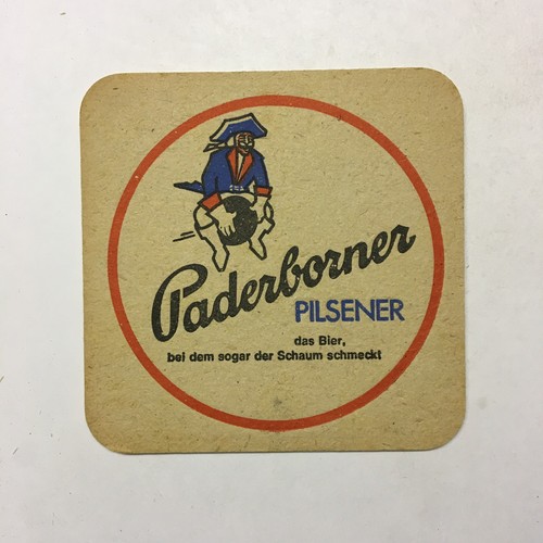 Bierdeckel paderborner - bierdeckel, "paderborner