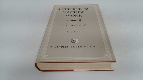 Letterpress machine work - machine,