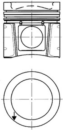 Kolbenschmidt kolben 40332600 - kolbenschmidt,