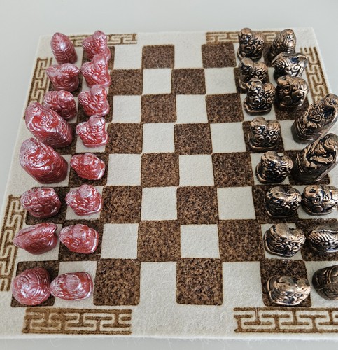 Traditional mongolian chess - traditional,