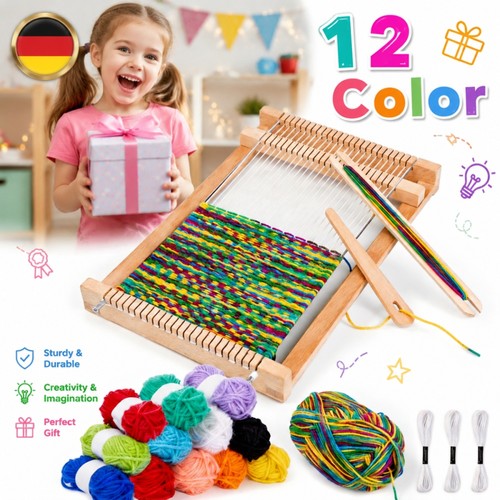 Holz webstuhl kinder set - holz, für