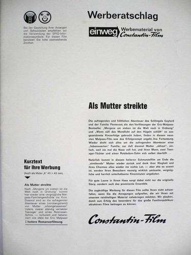 Als mutter streikte - streikte,