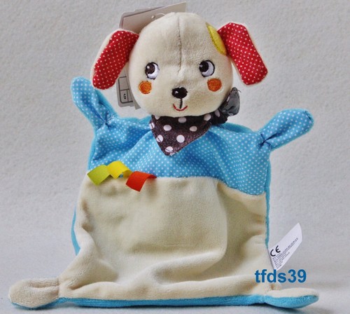 Nicotoy hund blau beige - hund, bunt