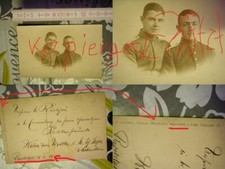 Orig. Foto 1918 Kadetten Adel von Wodtke v. Lobenstein Rudolstadt Soldaten Karte