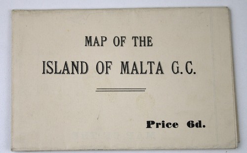 Vintage map island - of, malta