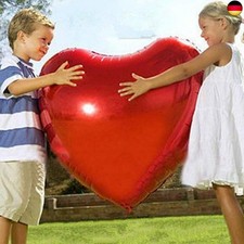 Herz Folienballon Rot XXL