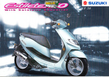 Suzuki Estilete UF  50    Prospekt Brochure   4  Seiten  11 -1999