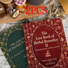 2pcs Herbal The Lost Book of