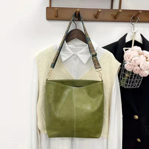 Vintage damen schultertasche - vintage,