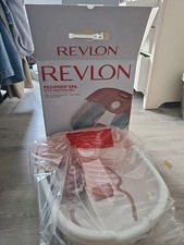 Revlon Pink Entspannende Sprudelnde Massage Pediprep Fuß Spa Bad Set mit Pediküre