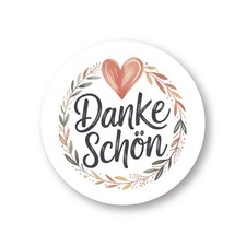 Glanzpapier Aufkleber