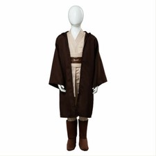 Star Wars Obi Wan Kenobi Jedi Ritter Cosplay Kostüm Outfit Anzug Kinder