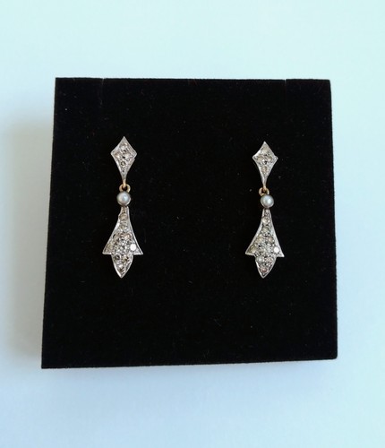 Eleganten antik ohrstecker - eleganten, im
