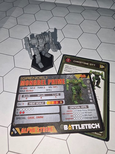 Battletech mongrel prime - battletech,