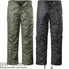 US THERMOHOSE MA1 GEFÜTTERT OLIV / SCHWARZ ARMY WINTERHOSE BW THERMO FELDHOSE