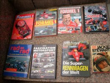Motorsport Formel 1 Rennsport Bücher 14 Stück Rennwagen Racing Indianapolis