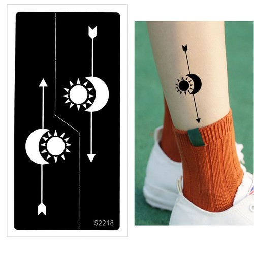 Henna tattoo schablone - henna,